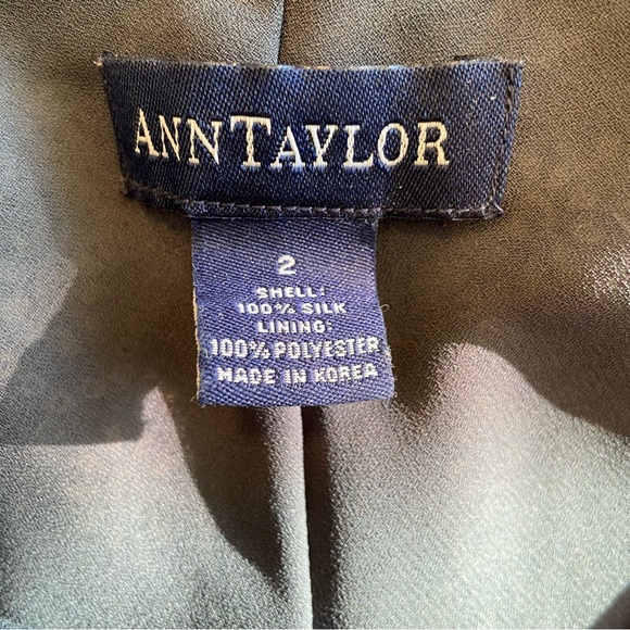 ANN TAYLOR VINTAGE Y2K 90s CLUELESS SILK SLIP DRESS - Picture 16 of 16